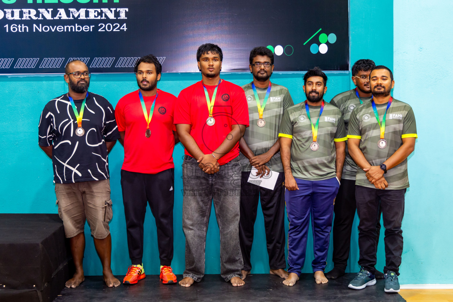 Finals of 9th Inter Office Company & Resort Table Tennis Tournament was held in Male' TT Hall, Male', Maldives on Saturday, 16th November 2024. Photos: Nausham Waheed / images.mv