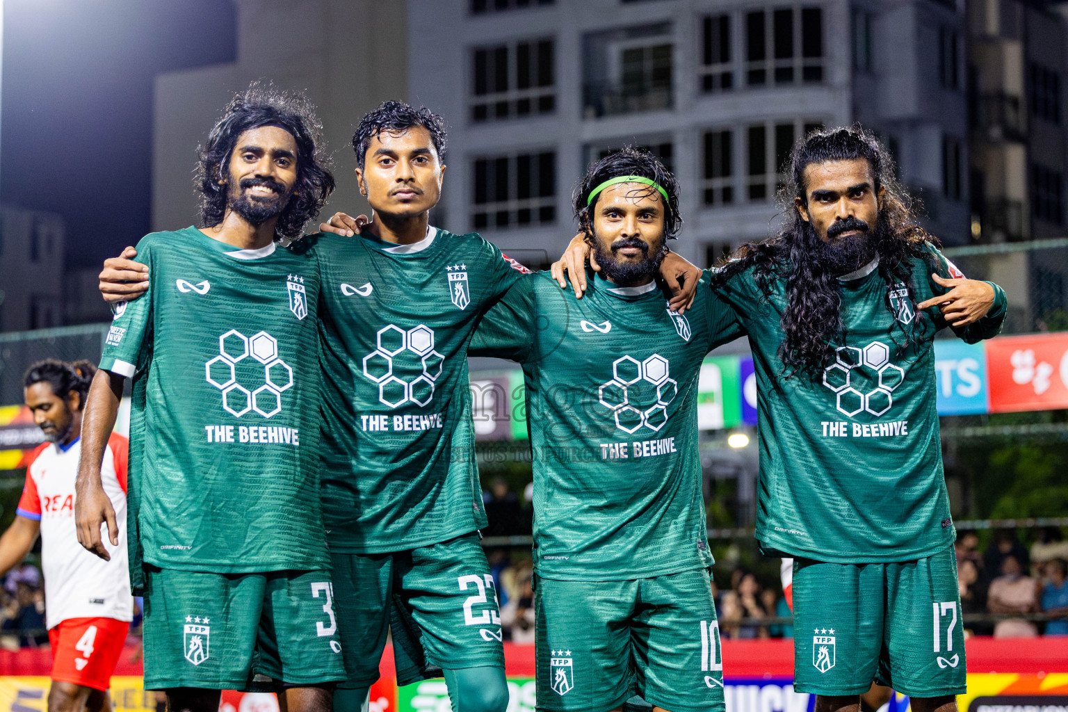 Th Thimarafushi vs Th Dhiyamigili in Day 10 of Golden Futsal Challenge 2025 was held on Tuesday, 14th January 2025, in Hulhumale', Maldives Photos: Nausham Waheed / images.mv