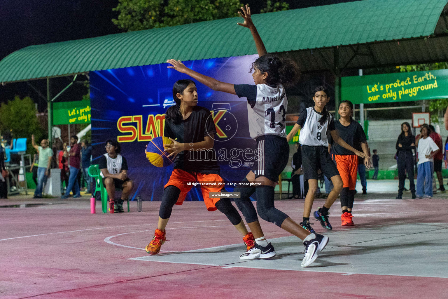 Day2 of Slamdunk by Sosal on 13th April 2023 held in Male'. Photos: Nausham waheed /images.mv