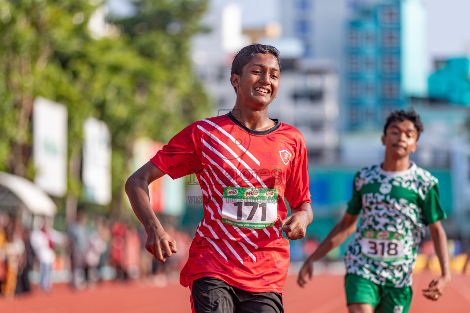 Day 4 of MILO Athletics Association Championship was held on Friday, 8th March 2024 in Male', Maldives. Photos: Hasna Hussain