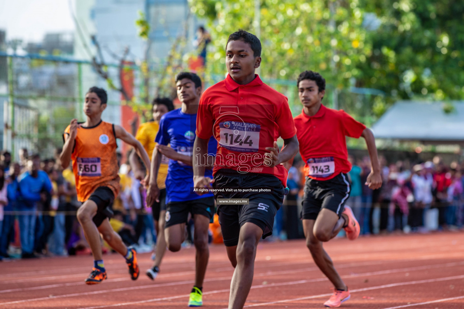 Day 4 of Inter-School Athletics Championship held in Male', Maldives on 26th May 2022. Photos by: Nausham Waheed / images.mv