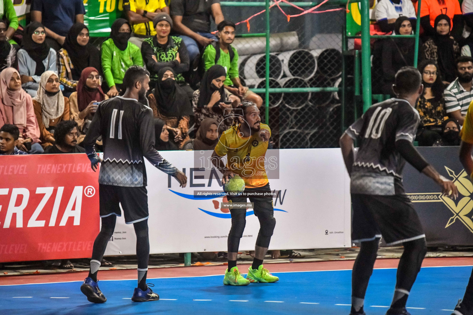 Final of Milo 6th Inter Office Handball Tournament 2022 - Photos by Nausham Waheed