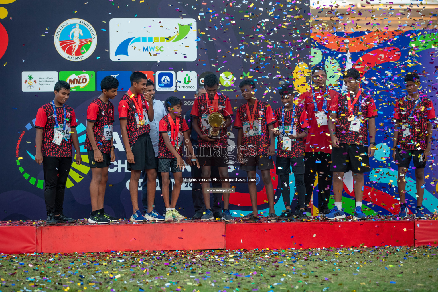 Final Day of Inter School Athletics Championship 2023 was held in Hulhumale' Running Track at Hulhumale', Maldives on Friday, 19th May 2023. Photos: Nausham Waheed / images.mv