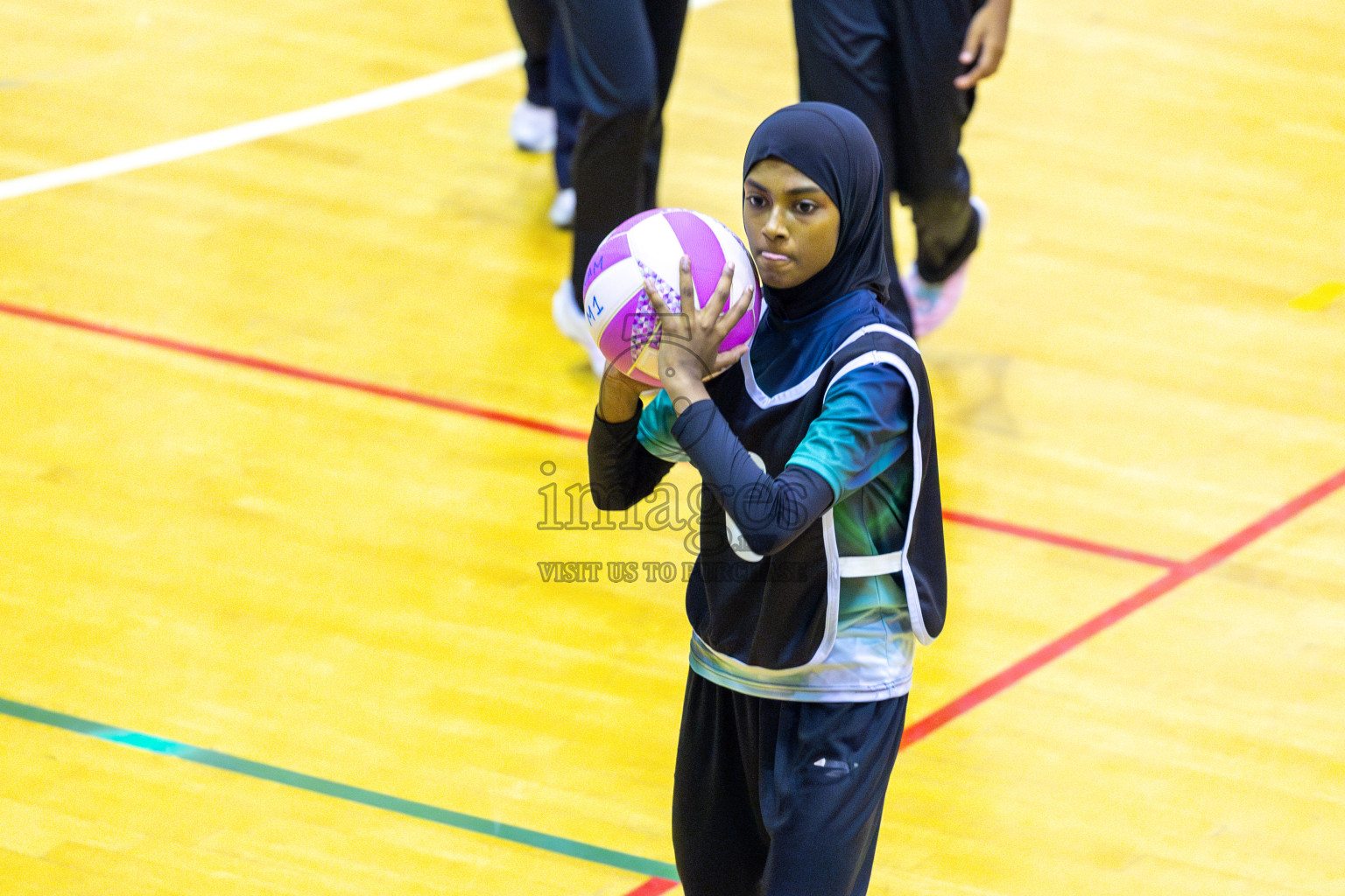 Day 10 of 26th Inter-School Netball Tournament 2025 was held in Social Center Indoor Hall on Tuesday, 28th October 2025. Photos: Ismail Thoriq / images.mv