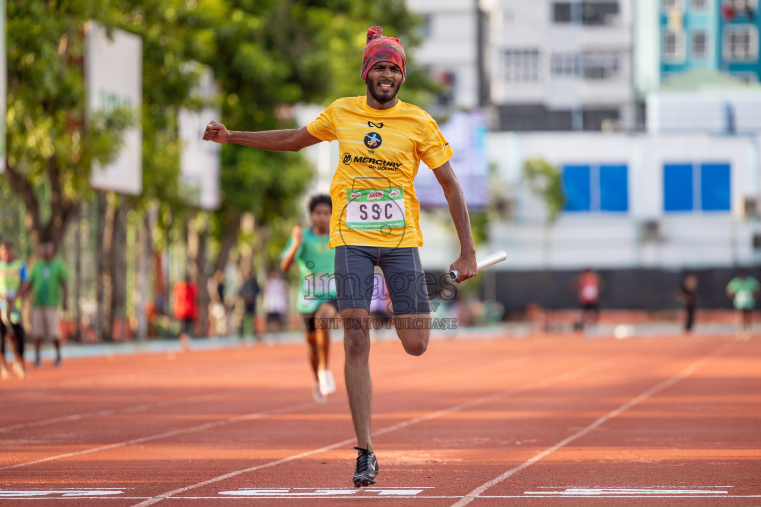 Day 3 of 33rd National Athletics Championship was held in Ekuveni Track at Male', Maldives on Saturday, 7th September 2024. Photos: Suaadh Abdul Sattar / images.mv