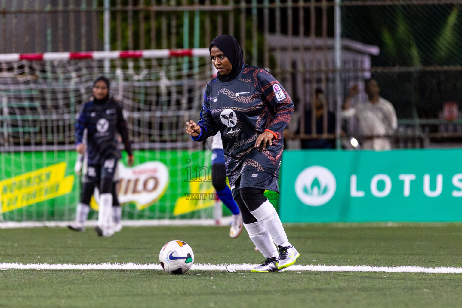 POLICE CLUB vs TEAM DHARUMAVANTHA in Eighteen Thirty 2024 held in Rehendi Futsal Ground, Hulhumale', Maldives on Monday, 9th September 2024. Photos: Mohamed Mahfooz Moosa / images.mv