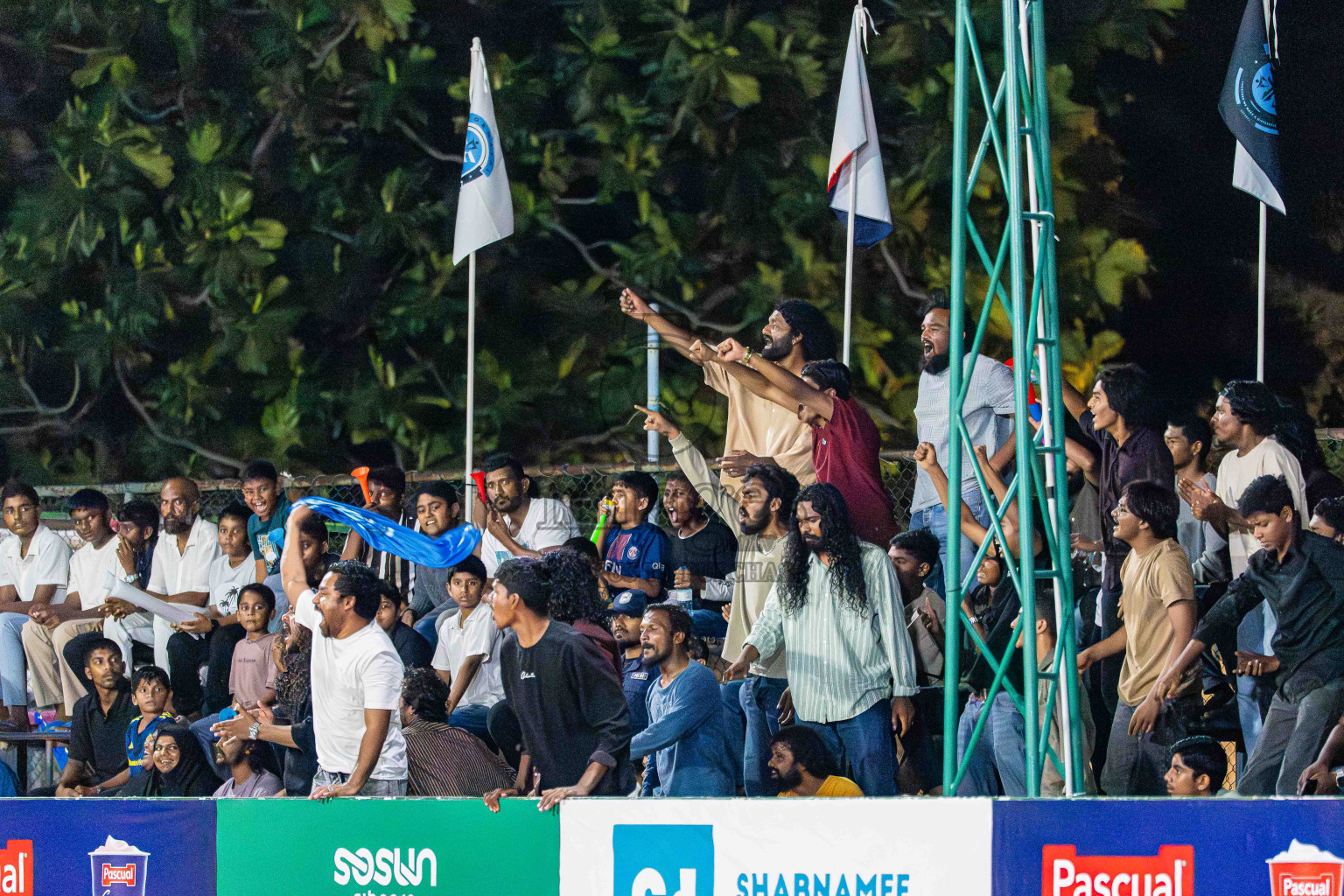 Kanmathi SC VS Kanmathi FC in Day 5 - Fonadhoo Youth Futsal Challenge 2025 held in Fonadhoo Futsal Stadium, L. Fonadhoo, Maldives on Thursday, 30th October 2025 Photos: Arif Rasheed / images.mv