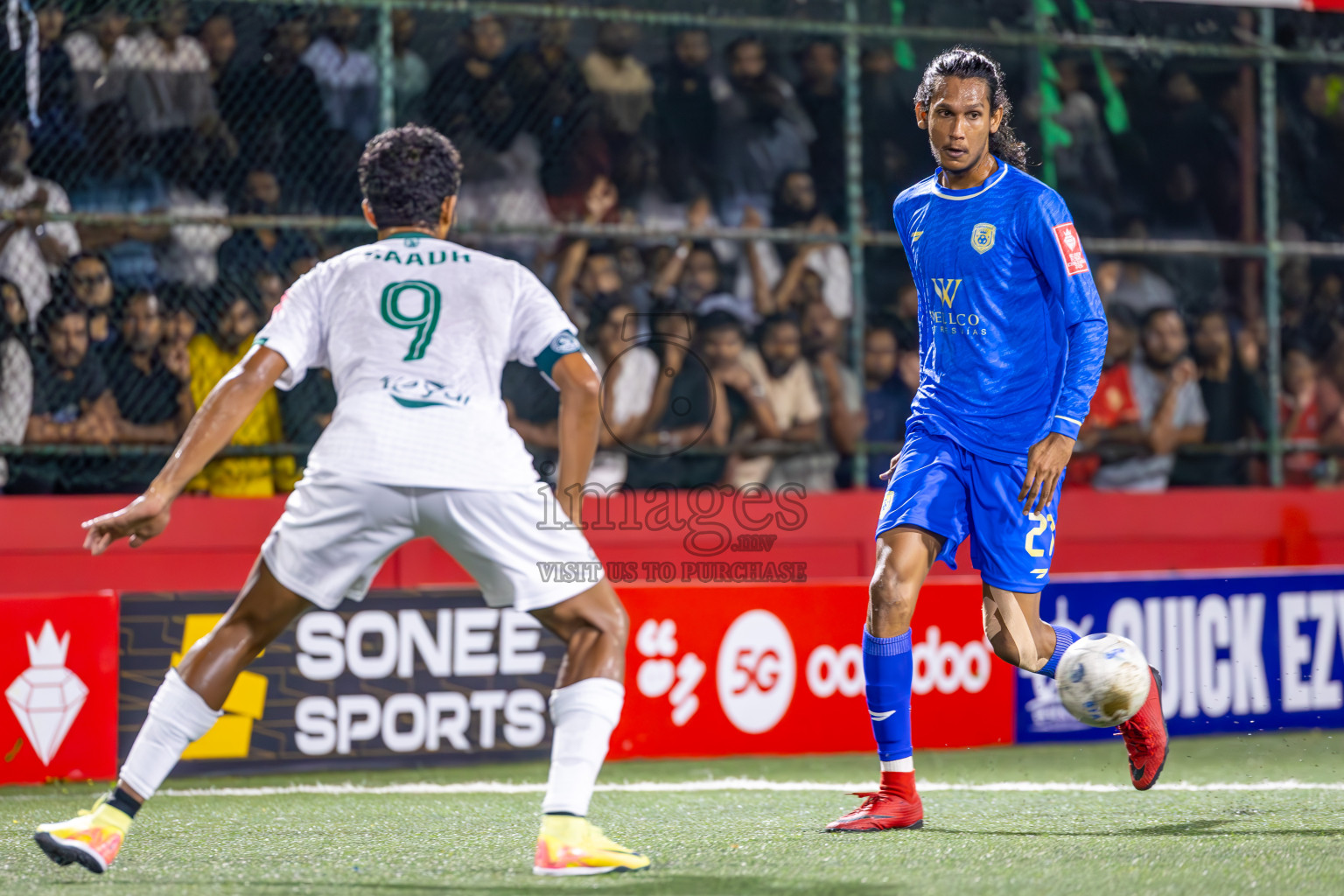 Dhadimagu vs GA Dhevvadhoo in Zone Round on Day 30 of Golden Futsal Challenge 2025 was held on Monday , 3rd February 2025, in Hulhumale', Maldives.
Photos: Ismail Thoriq / images.mv