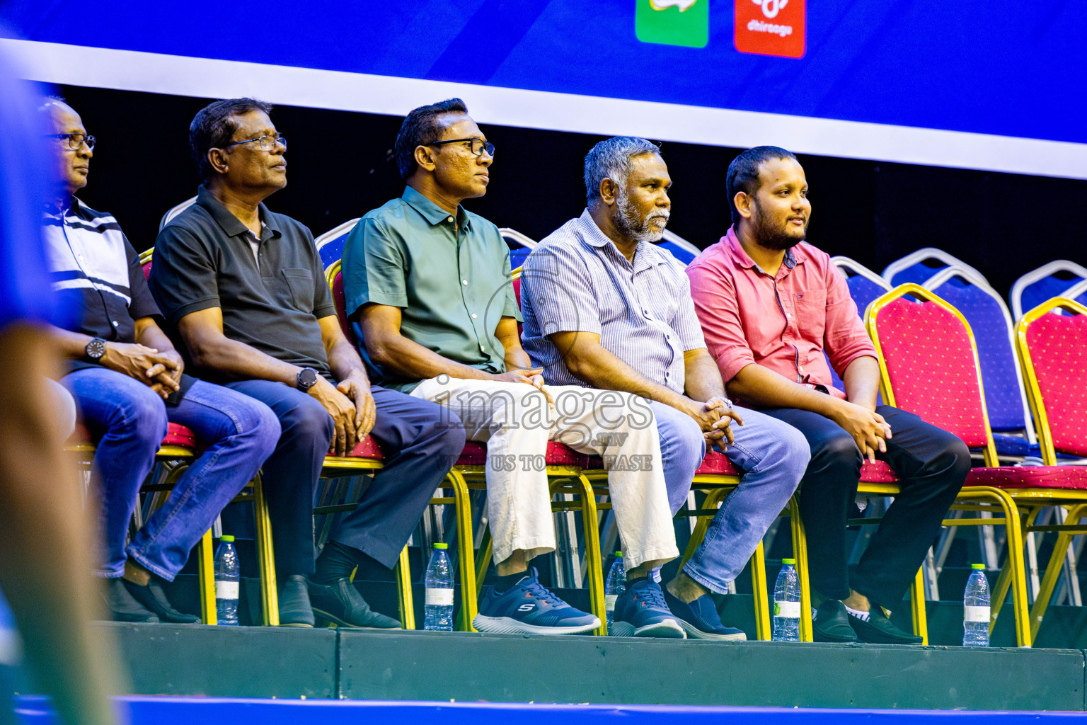 Good Games Sports Academy vs Volleyball Youth New Generation in Day 5 of Women's Division of VAM Cup 2025 held in Male', Maldives on Sunday, 13th April 2025 at Social Center Indoor Hall Photos By: Nausham Waheed / images.mv