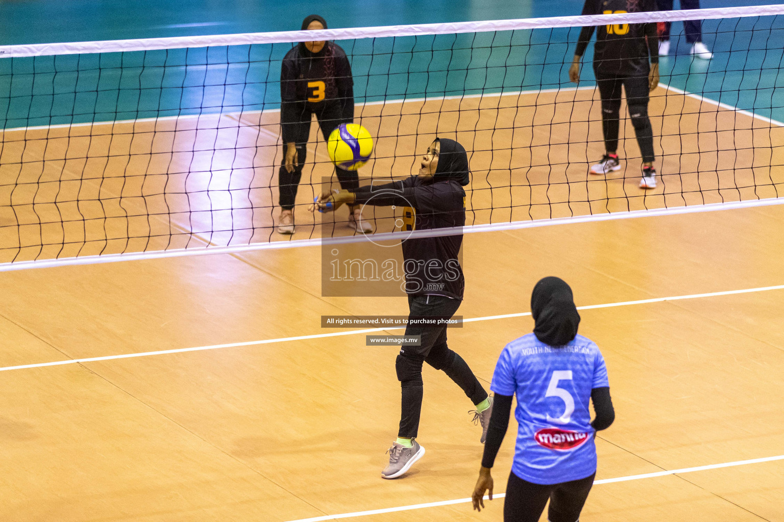 Volleyball Association Cup 2022-Women's Division-Match Day 2 was held in Male', Maldives on Wednesday, 25th May 2022 Photos By: Ismail Thoriq / images.mv