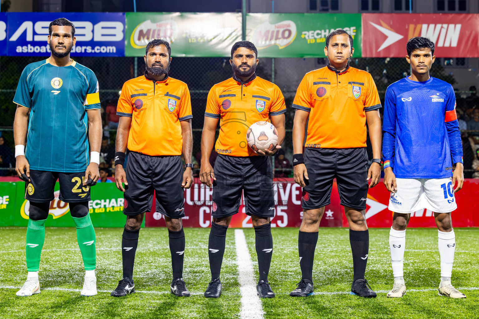 Prison Club vs Fenaka in Day 2 of Club Maldives Cup 2025 was held in Rehendi Futsal Ground, Hulhumale', Maldives on Monday, 29th September 2025. Photos: Nausham Waheed / images.mv