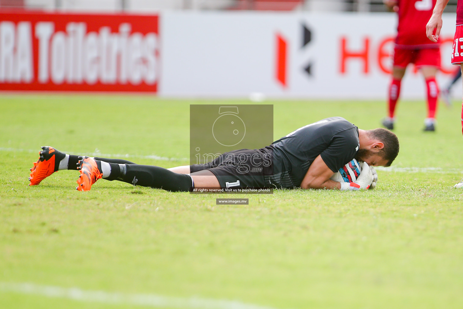 Lebanon vs Maldives in SAFF Championship 2023 held in Sree Kanteerava Stadium, Bengaluru, India, on Tuesday, 28th June 2023. Photos: Nausham Waheed, Hassan Simah / images.mv