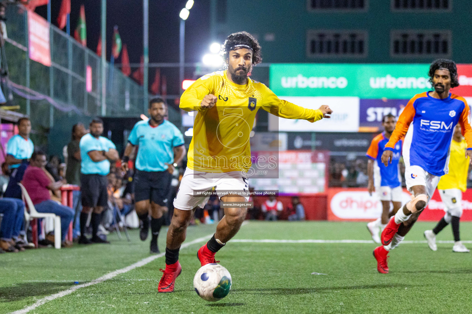 RRC vs Team FSM in Semi Final of Club Maldives Cup 2023 held in Hulhumale, Maldives, on Wednesday, 16th August 2023 Photos: Nausham Waheed / images.mv