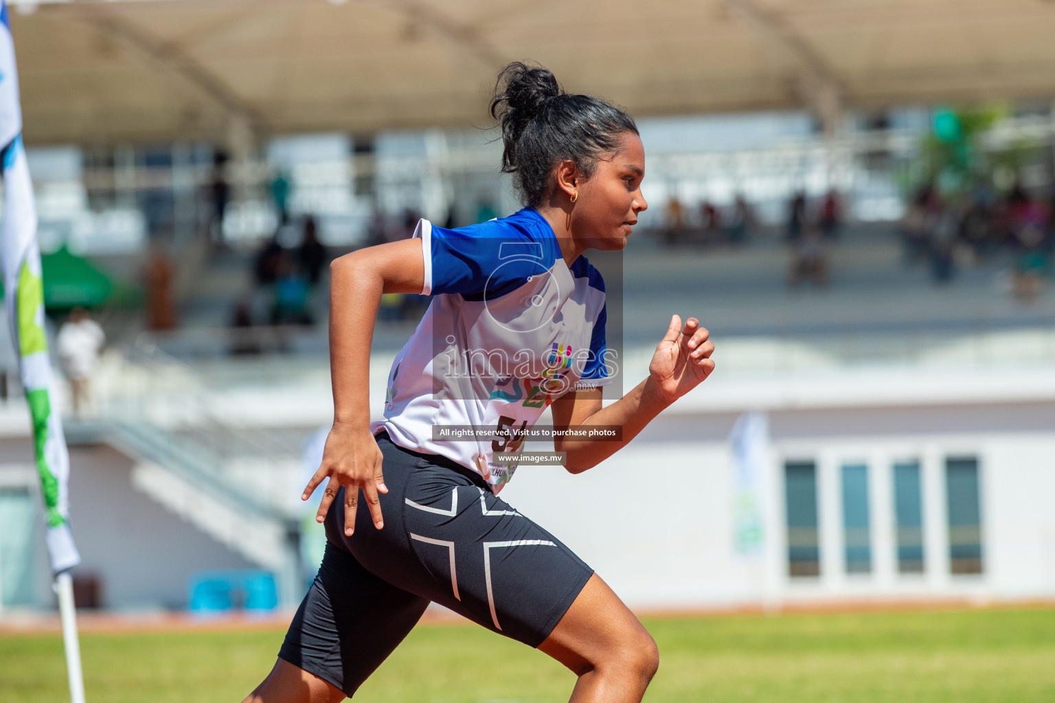 Day three of Inter School Athletics Championship 2023 was held at Hulhumale' Running Track at Hulhumale', Maldives on Tuesday, 16th May 2023. Photos: Nausham Waheed / images.mv