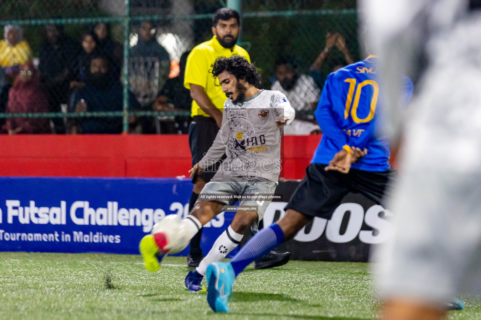 GDh. Madaveli vs GDh. Gadhdhoo in Day 17 of Golden Futsal Challenge 2023 on 21 February 2023 in Hulhumale, Male, Maldives