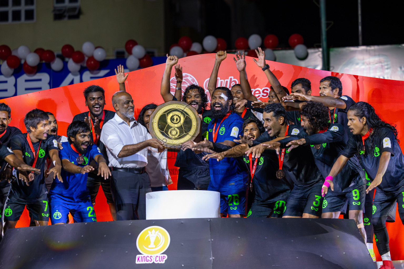 Road Recreation Club vs Club Combination SC Eydhafushi in Kings Cup Final of Club Maldives 2025 was held in Rehendhi Futsal Ground, Hulhumale', Maldives on Tuesday, 9th September 2025. Photos: Ismail Thoriq / images.mv