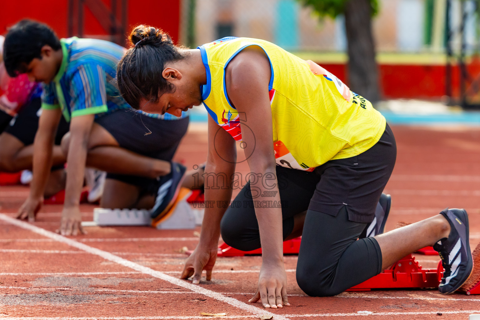 Day 1 of National Athletics Championship 2025 was held at Ekuveni Running Ground in Male', Maldives on Thursday, 14th August 2025. Photos: Nausham Waheed / images.mv