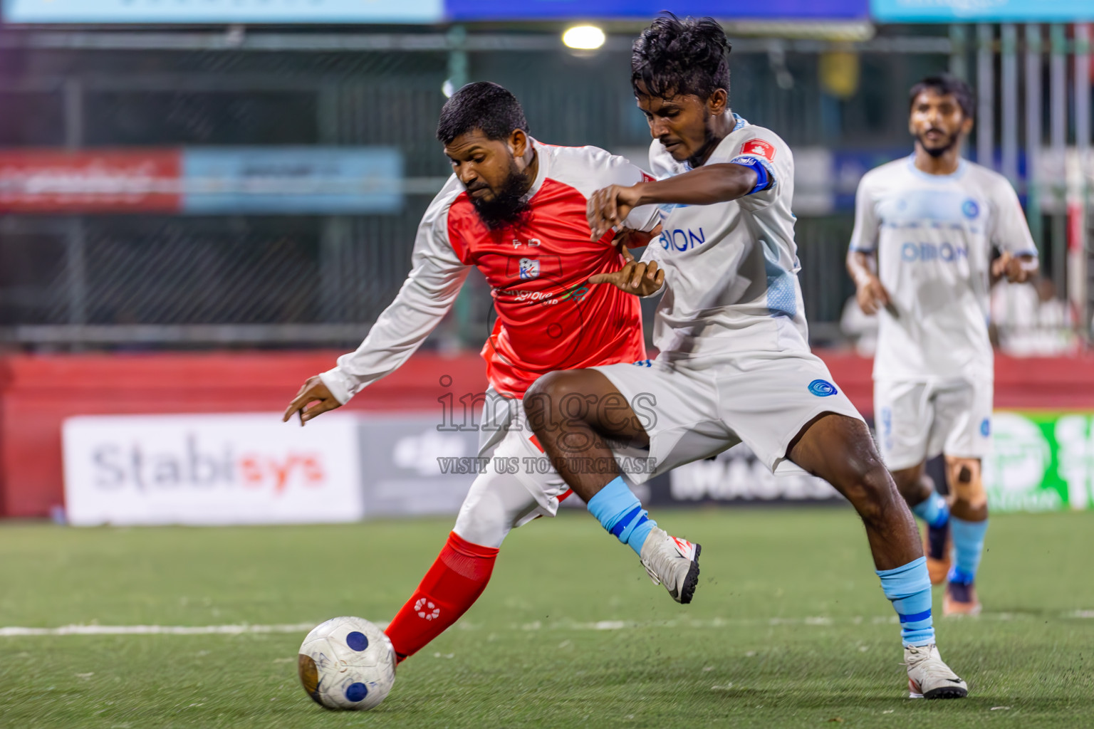 Sh Feydhoo vs N Kendhikulhudhoo on Day 37 of Golden Futsal Challenge 2024 was held on Thursday, 22nd February 2024, in Hulhumale', Maldives
Photos: Ismail Thoriq / images.mv