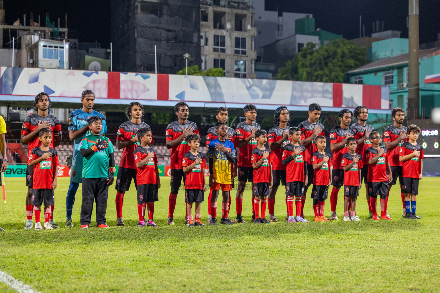 Super United Sports vs TC Sports Club in the Final of Under 19 Youth Championship 2024 was held at National Stadium in Male', Maldives on Monday, 1st July 2024. Photos: Ismail Thoriq  / images.mv