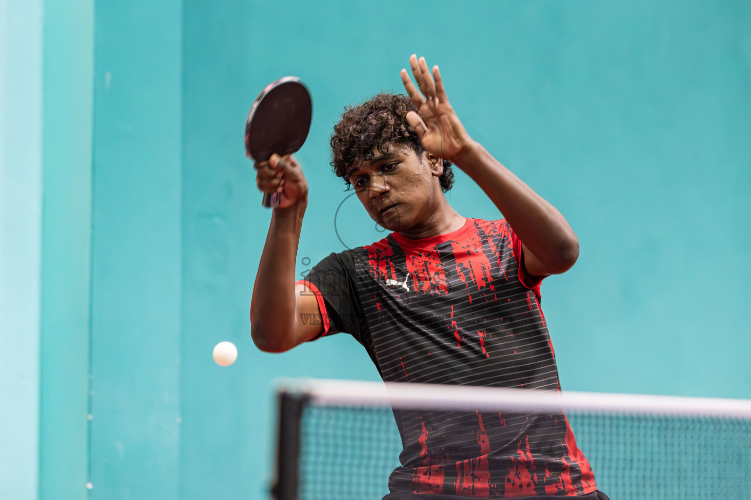 Day 2 of BML 63rd National Table Tennis Tournament 2025 was held on Tuesday, 26th August 2025 in Male' TT Hall, Male', Maldives. Photos: Areef Adam / images.mv