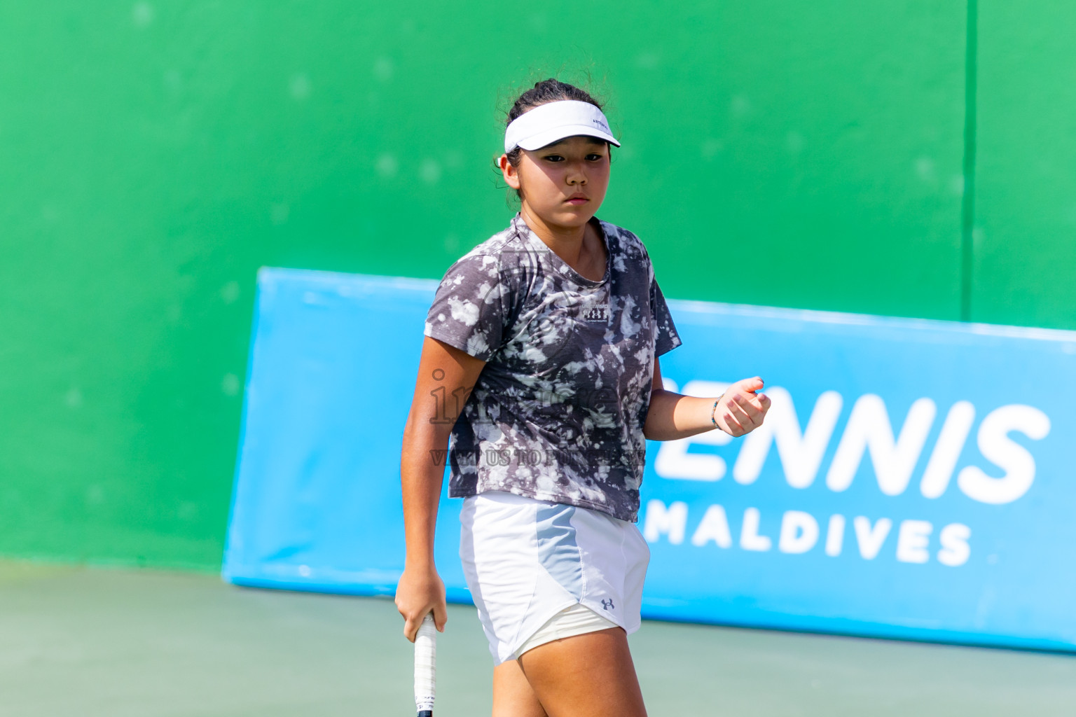 Day 8 of ATF Maldives Junior Open Tennis was held in Male' Tennis Court, Male', Maldives on Thursday, 19th December 2024. Photos: Nausham Waheed/ images.mv