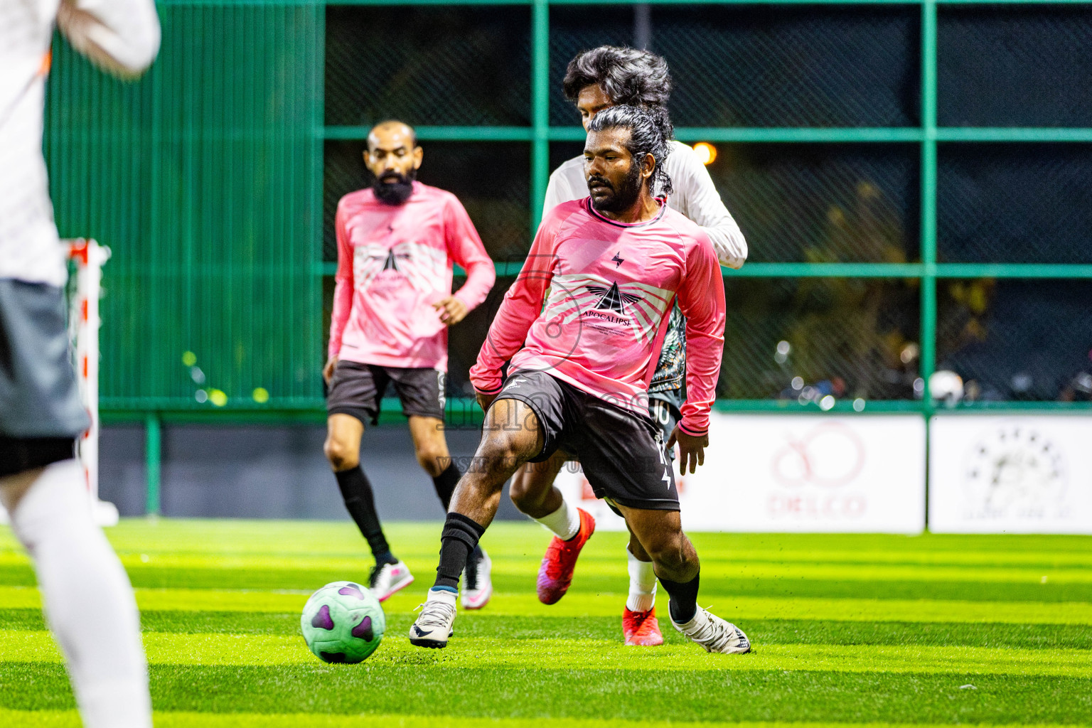 Apocalipse SC vs SDZ Juniors in Day 10 of BG Futsal Challenge 2024 was held on Thursday, 21st March 2024, in Male', Maldives Photos: Nausham Waheed / images.mv