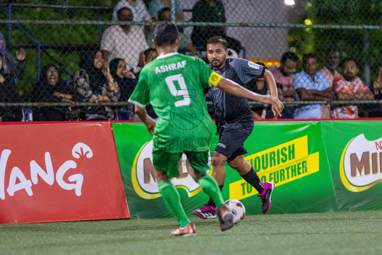 KHAARIJEE VS AGRI RC in Club Maldives Classic 2024 held in Rehendi Futsal Ground, Hulhumale', Maldives on Monday, 9th September 2024. 
Photos: Mohamed Mahfooz Moosa / images.mv