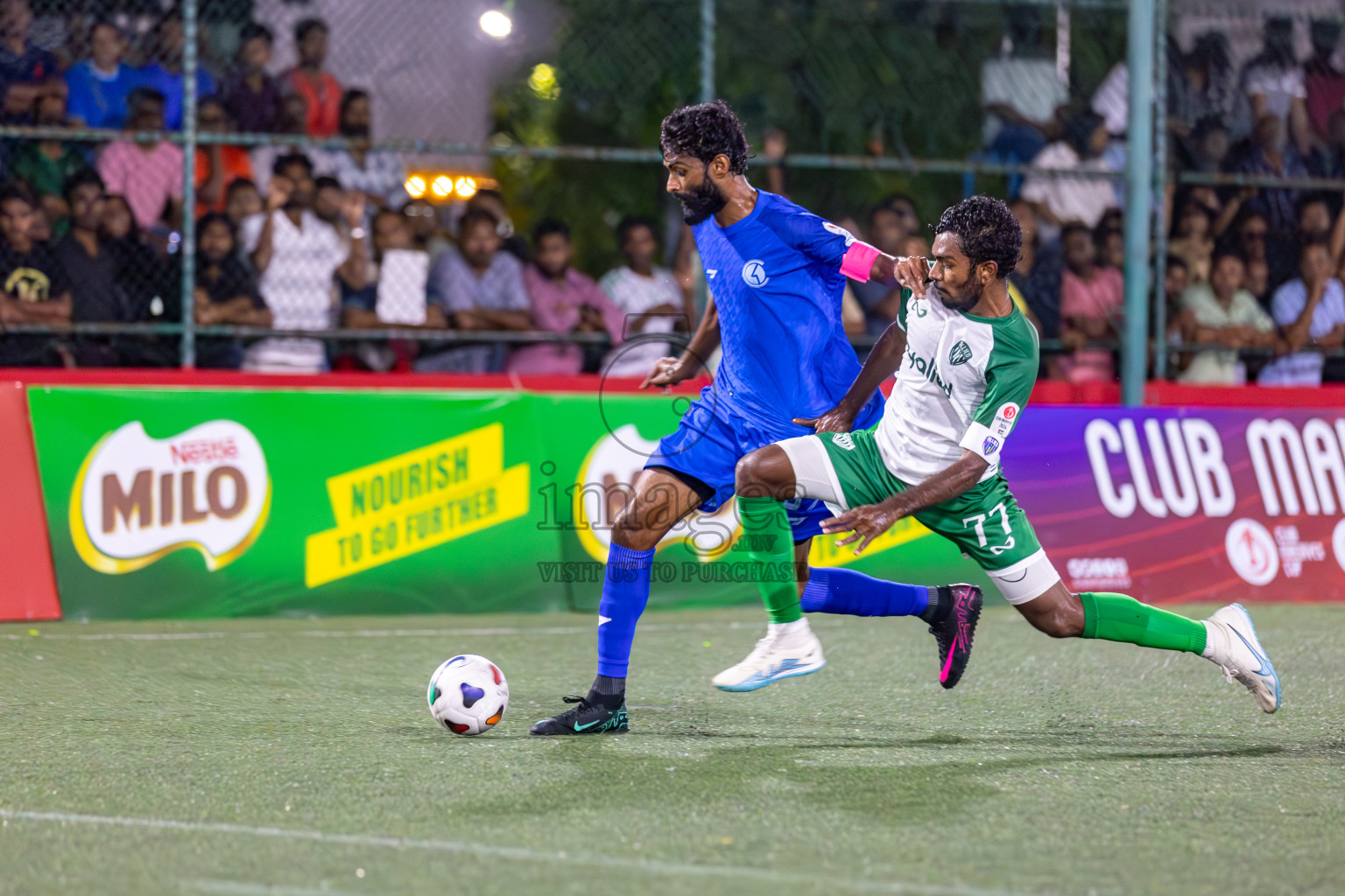 Team Allied vs Club HDC in Club Maldives Cup 2024 held in Rehendi Futsal Ground, Hulhumale', Maldives on Friday, 27th September 2024. 
Photos: Hassan Simah / images.mv