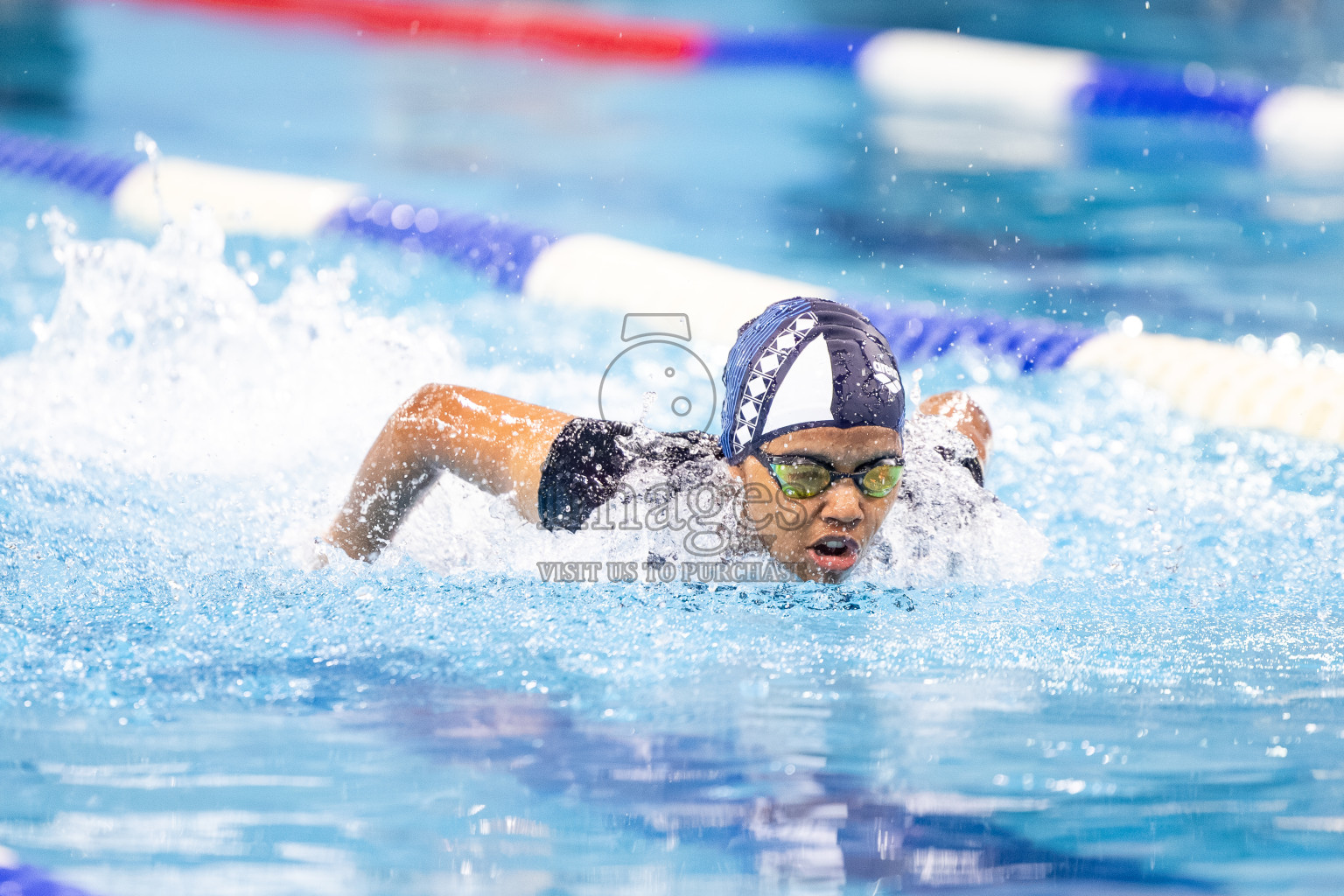 Day 4 of BML 21st Interschool Swimming Competition 2025 was held in Hulhumale' Swimming Pool, Hulhumale', Maldives on Tuesday, 14th October 2025. Photos: Mohamed Mahfooz Moosa / images.mv