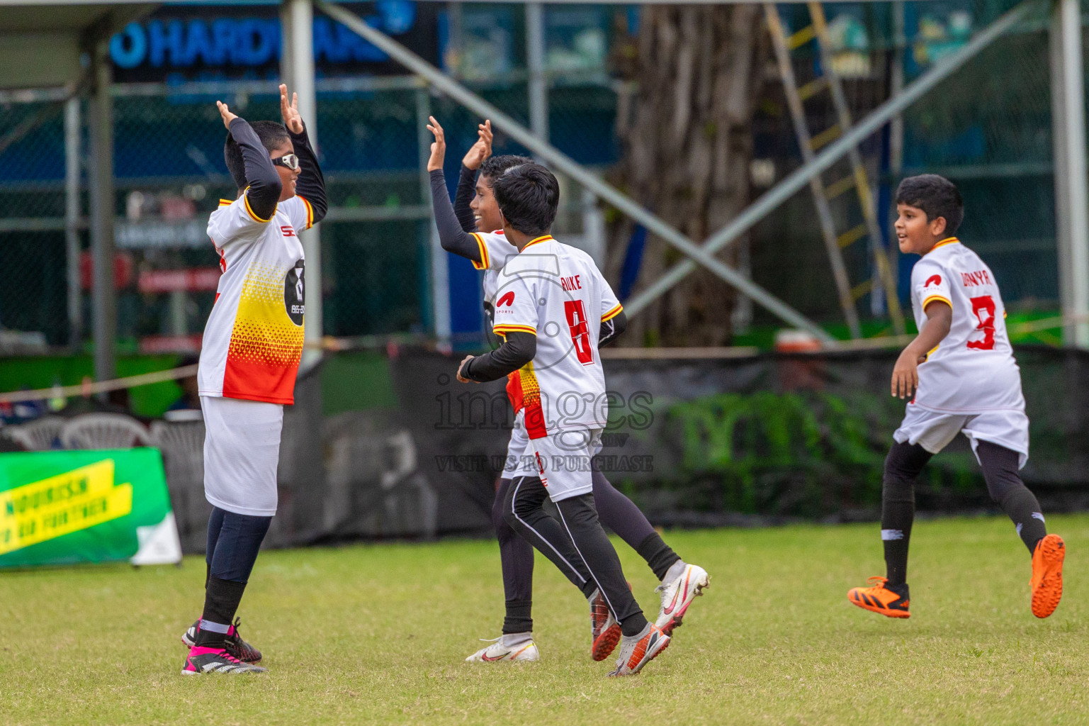 Day 1 of MILO Academy Championship 2024 - U12 was held at Henveiru Grounds in Male', Maldives on Thursday, 4th July 2024. Photos: Shuu Abdul Sattar / images.mv