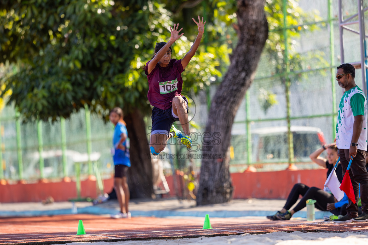 Day 1 of 12th Milo Association Championships was held in Ekuveni Track at Male', Maldives on Thursday, 24th April 2025.
Photos: Ismail Thoriq / images.mv