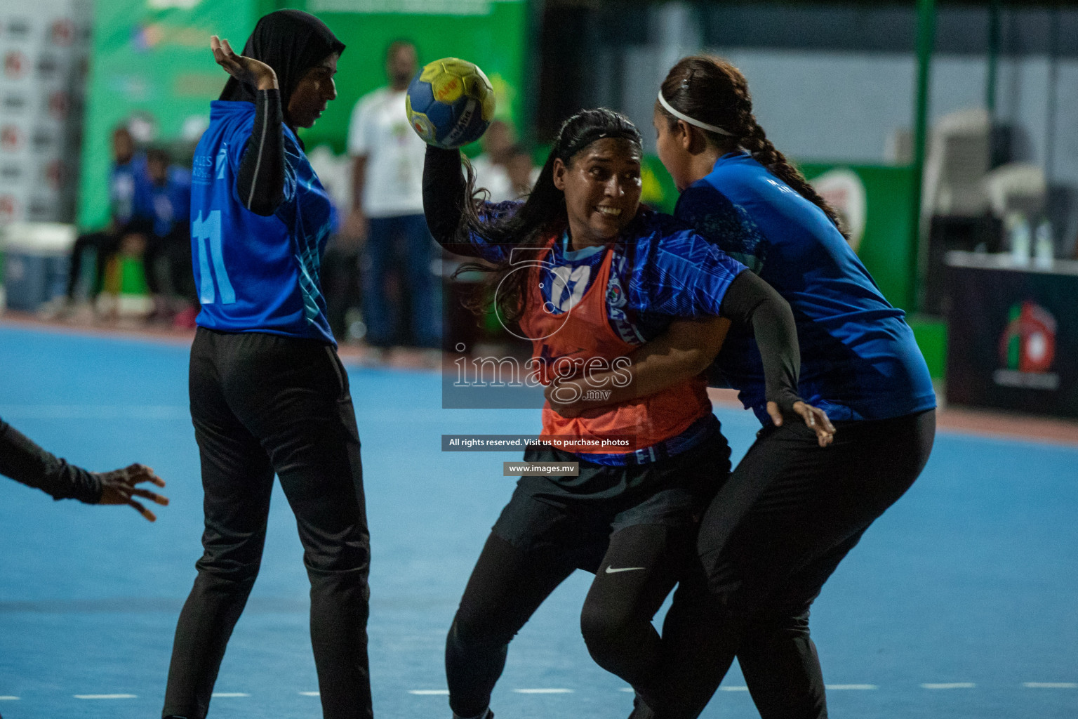 Day 13 of Milo 6th Inter Office Handball Tournament 2022 - Photos by Nausham Waheed & Hassan Simah