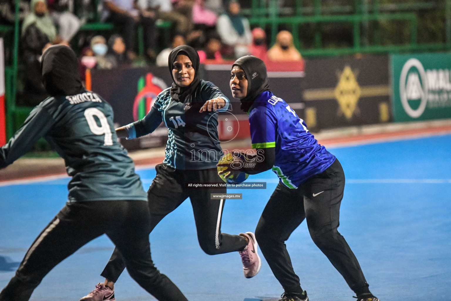 Day 8 of Milo 6th Inter Office Handball Tournament 2022 - Photos by Nausham Waheed