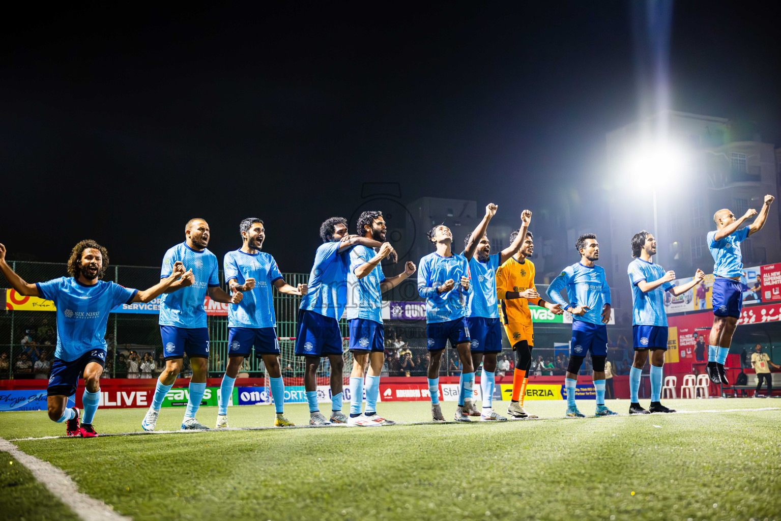 M Dhiggaru vs M Mulak in Meemu Atoll Finals in Day 25 of Golden Futsal Challenge 2025 was held on Wednesday , 28th January 2025, in Hulhumale', Maldives. Photos: Abdulla Abeed / images.mv