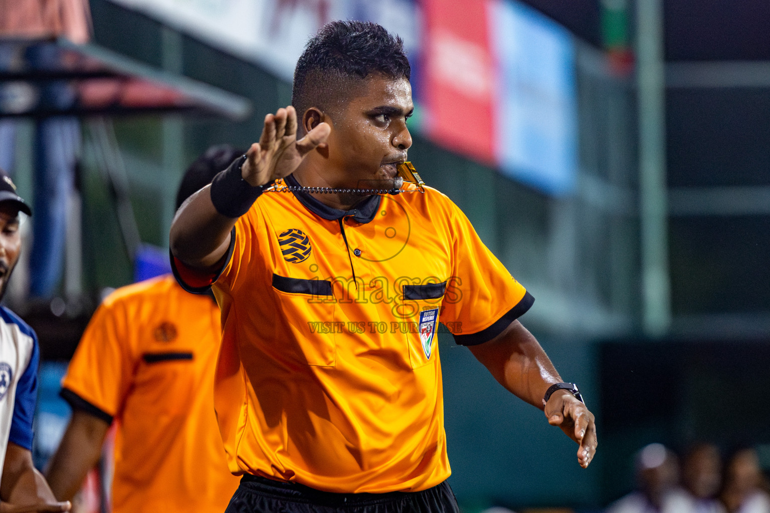 Customs rc vs Club Immigration in Club Maldives Cup 2024 held in Rehendi Futsal Ground, Hulhumale', Maldives on Wednesday, 2nd October 2024. Photos: Nausham Waheed / images.mv