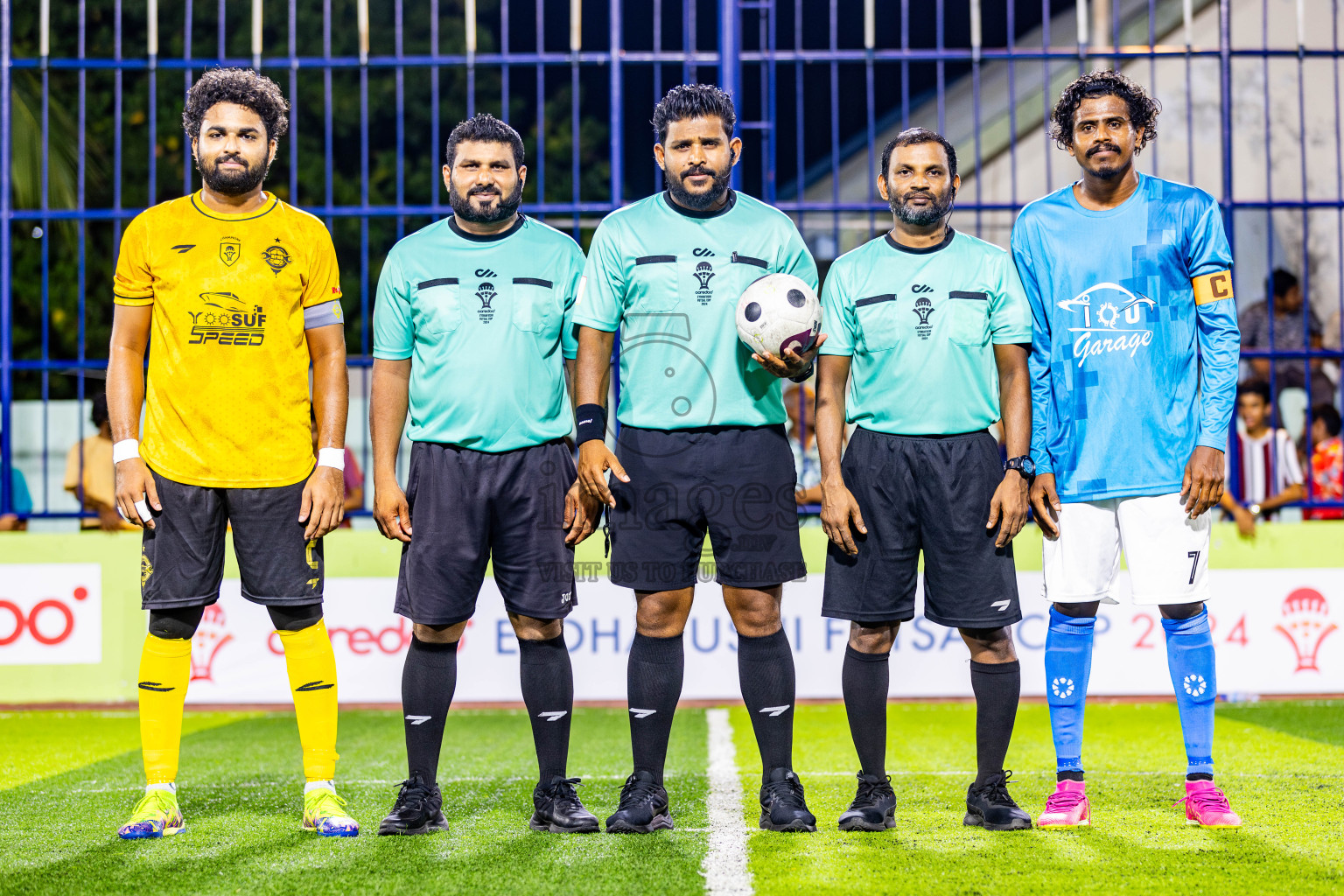 FC Marlins vs Afro SC in Day 5 of Eydhafushi Futsal Cup 2024 was held on Friday, 12th April 2024, in B Eydhafushi, Maldives Photos: Nausham Waheed / images.mv