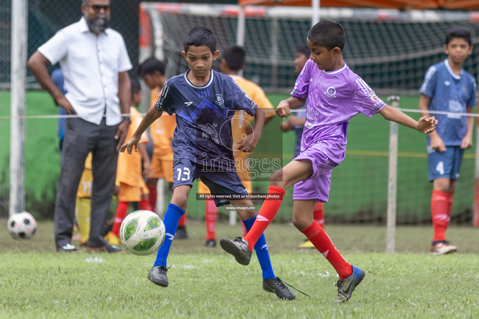 Day 1 of Nestle kids football fiesta, held in Henveyru Football Stadium, Male', Maldives on Wednesday, 11th October 2023 Photos: Shut Abdul Sattar/ Images.mv