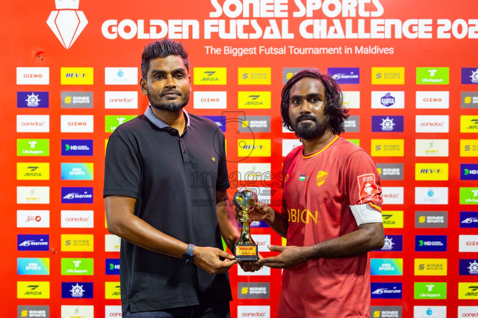 Dh Kudahuvadhoo  vs F Bilehdhoo on Day 34 of Golden Futsal Challenge 2024 was held on Monday, 19th February 2024, in Hulhumale', Maldives
Photos: Mohamed Mahfooz Moosa / images.mv