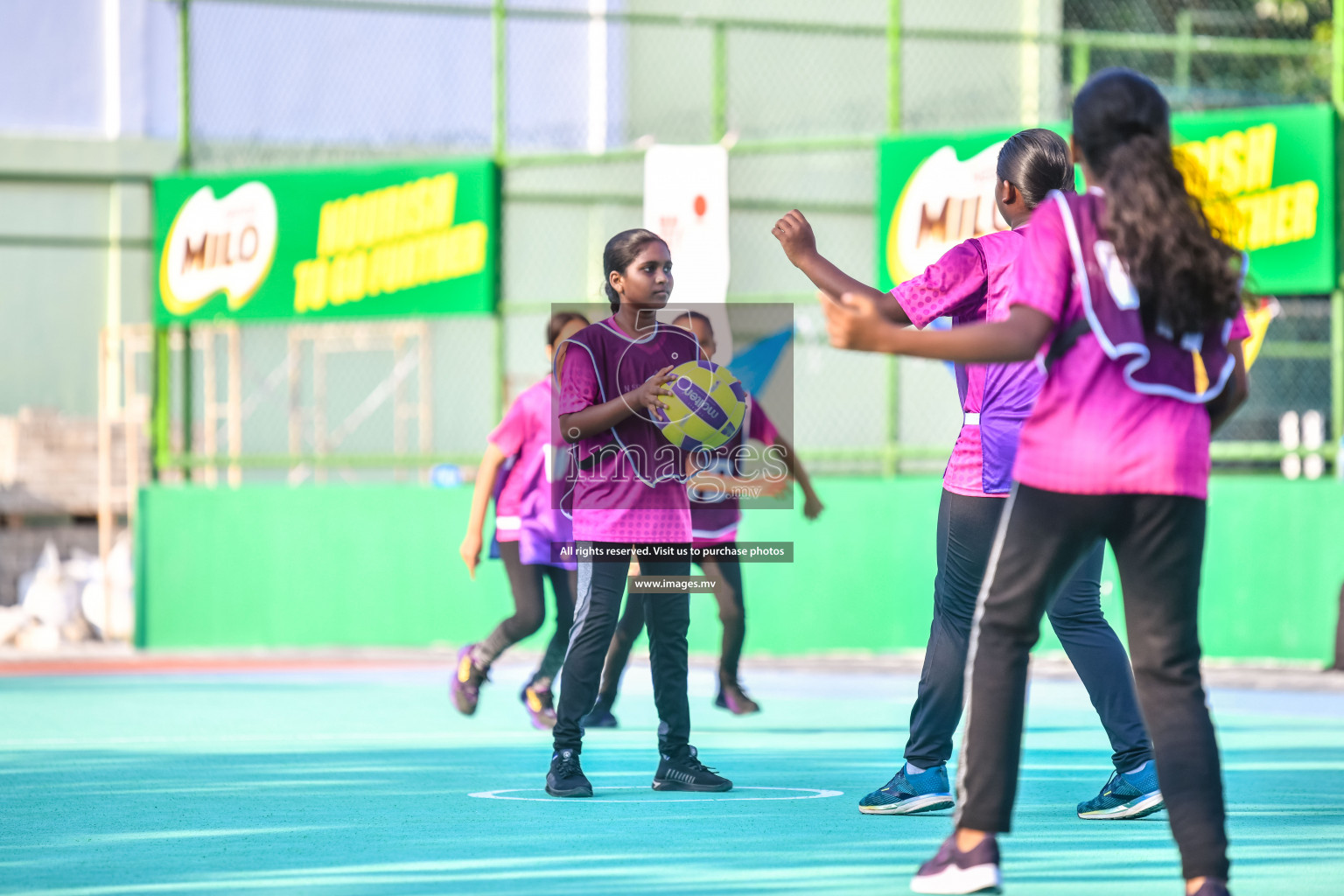 Day 8 of Junior Netball Championship 2022 on 11th March 2022 held in Male', Maldives. Photos by Nausham Waheed