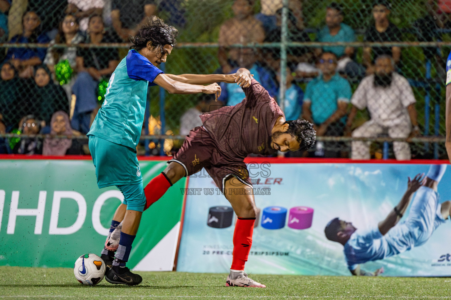 MMA SC vs POSC in the Quarter Finals of Club Maldives Classic 2024 held in Rehendi Futsal Ground, Hulhumale', Maldives on Tuesday, 17th September 2024. 
Photos: Shuu Abdul Sattar / images.mv