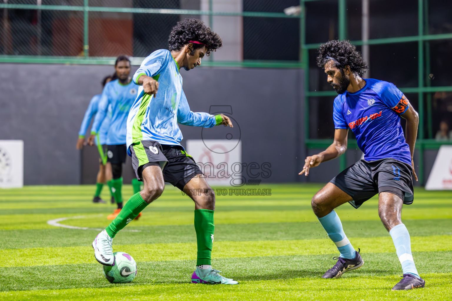 Baakee Sports Club vs FC Calms Blue in Day 9 of BG Futsal Challenge 2024 was held on Wednesday, 20th March 2024, in Male', Maldives
Photos: Ismail Thoriq / images.mv