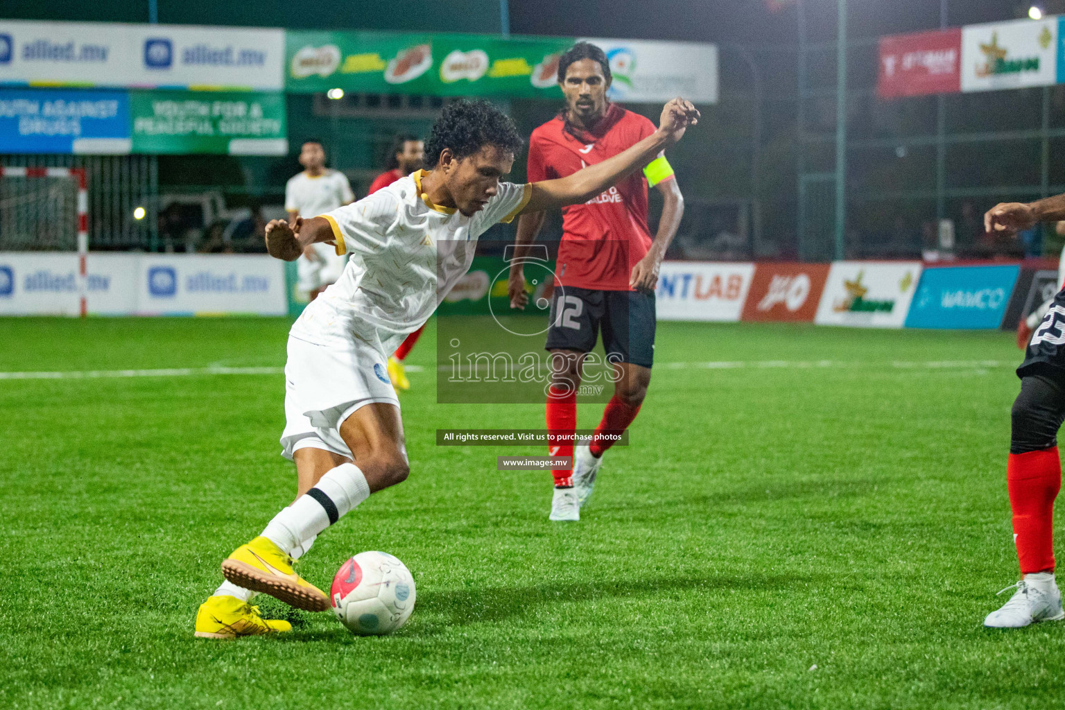 United BML vs Team Civil Court in Club Maldives Cup 2022 was held in Hulhumale', Maldives on Tuesday, 18th October 2022. Photos: Hassan Simah/ images.mv