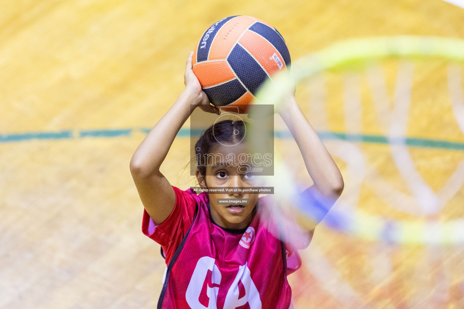 Day5 of 24th Interschool Netball Tournament 2023 was held in Social Center, Male', Maldives on 31st October 2023. Photos: Nausham Waheed / images.mv