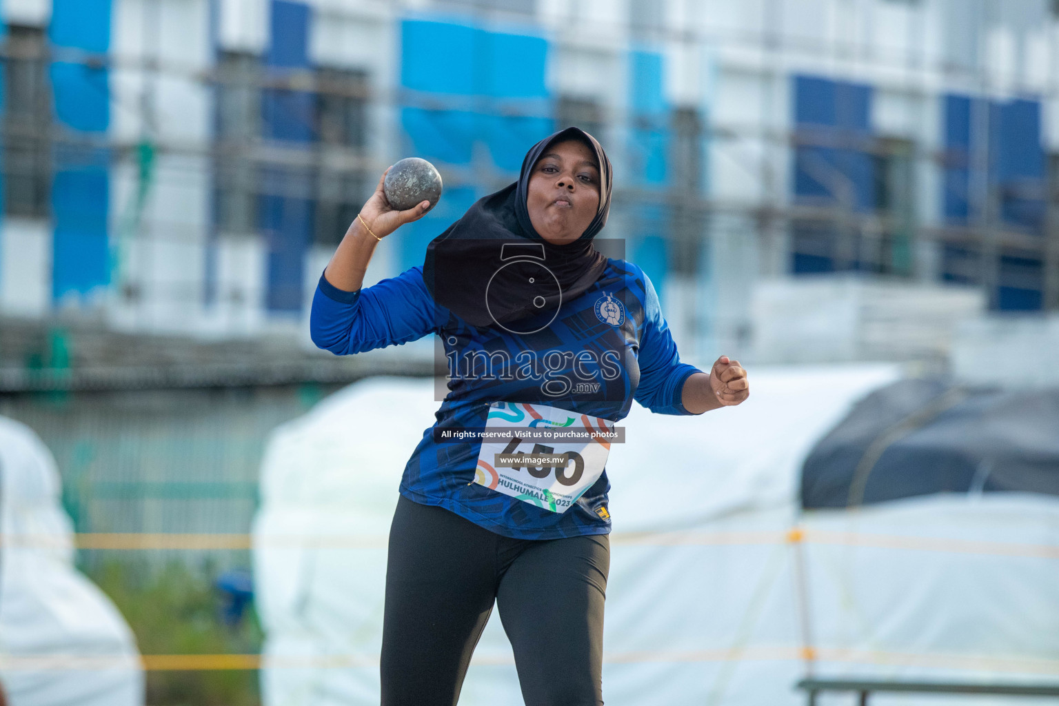 Day three of Inter School Athletics Championship 2023 was held at Hulhumale' Running Track at Hulhumale', Maldives on Tuesday, 16th May 2023. Photos: Nausham Waheed / images.mv