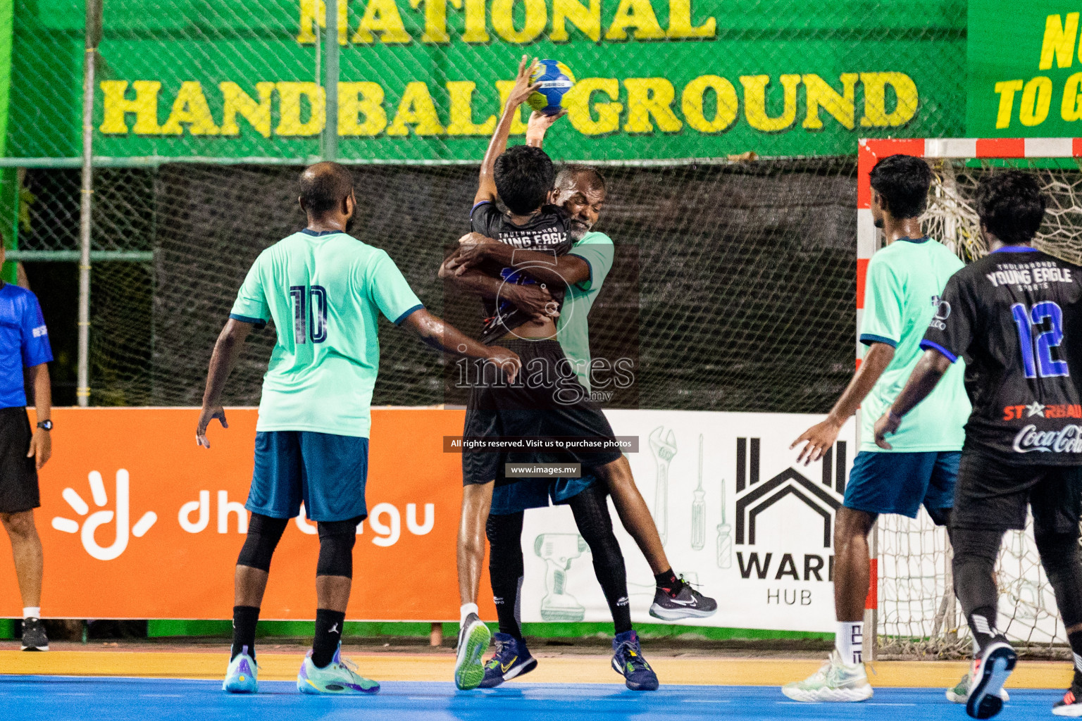 Day 10 of 6th MILO Handball Maldives Championship 2023, held in Handball ground, Male', Maldives on 29th May 2023 Photos: Shuu Abdul Sattar/ Images.mv