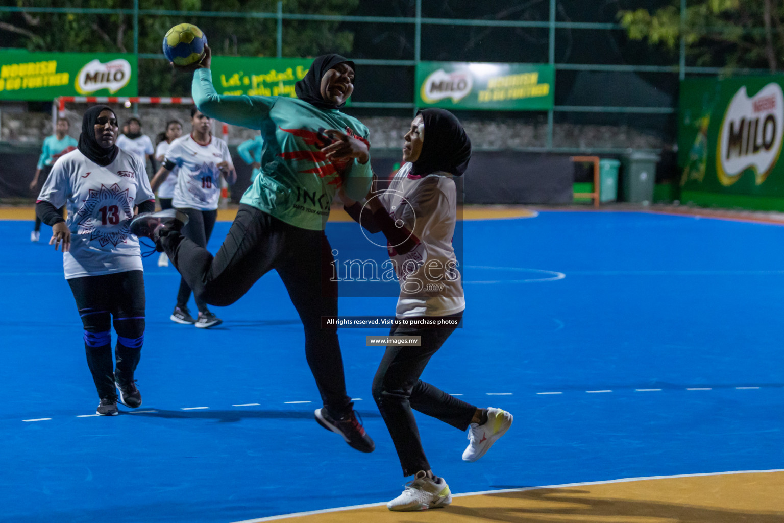 Day 16 of 5th Milo Handball Championship 2022 held on 02 July 2022 in National Handball Grounds, Male', Maldives