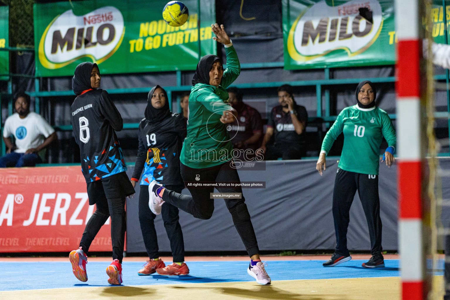 Day 1 of 7th Inter-Office/Company Handball Tournament 2023, held in Handball ground, Male', Maldives on Friday, 16th September 2023 Photos: Nausham Waheed/ Images.mv