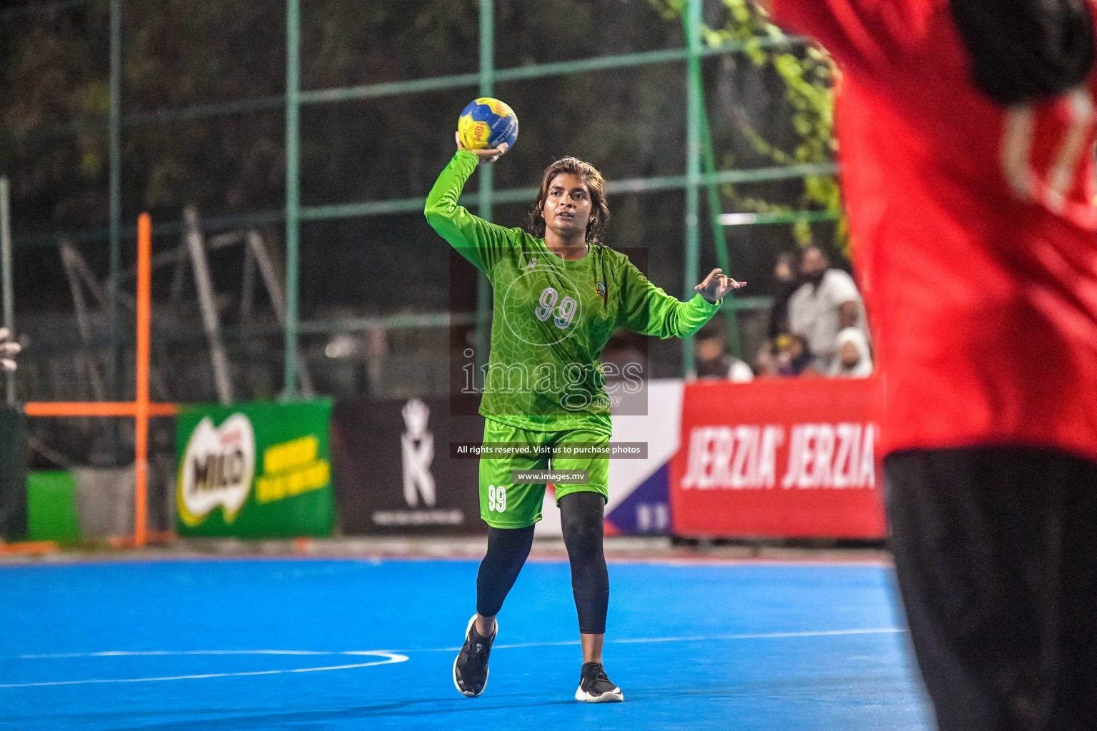 Day 13 of Milo 6th Inter Office Handball Tournament 2022 - Photos by  Nausham Waheed