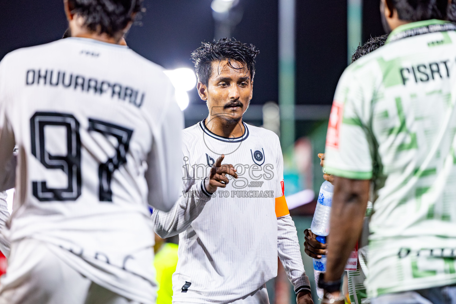 SH Kanditheemu vs R Dhuvaafaru in Zone round Day 27 of Golden Futsal Challenge 2025 was held on Friday , 31st January 2025, in Hulhumale', Maldives. Photos: Nausham Waheed / images.mv