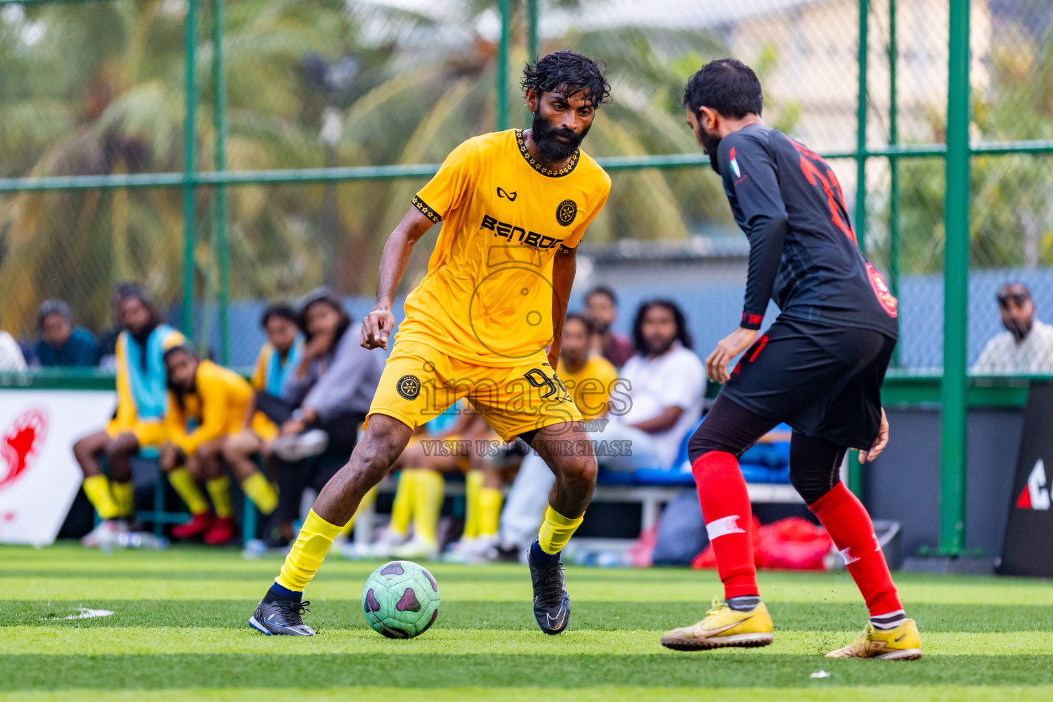 The One vs Fasthari SC in Day 15 of BG Futsal Challenge 2024 was held on Tuesday, 26th March 2024, in Male', Maldives Photos: Nausham Waheed / images.mv